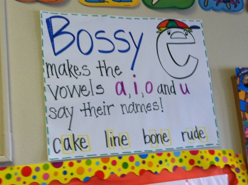 Bossy E poster